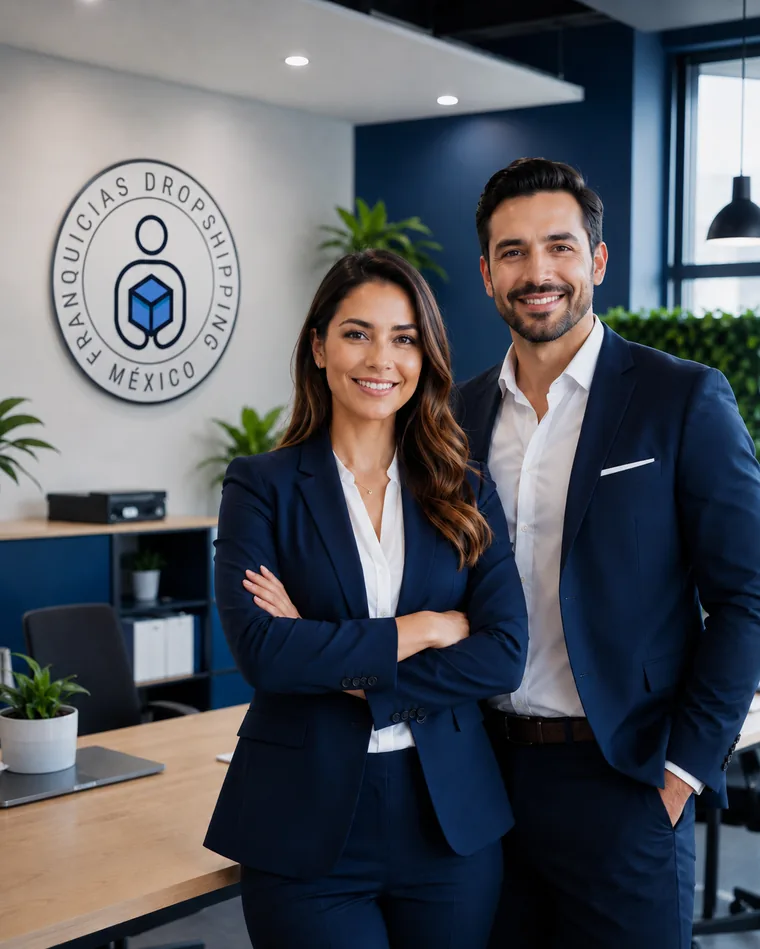 Franquicias digitales en México 2026 — modelo dropshipping con IA